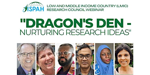 Hauptbild für Dragon’s Den: Nurturing Research Ideas