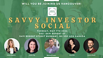 SAVVY INVESTOR SPRING SOCIAL primary image