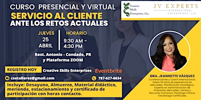 Image principale de Curso Presencial y Virtual: Servicio al Cliente ante los Retos Actuales