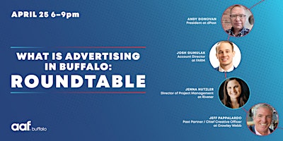 Imagem principal do evento What is Advertising in Buffalo: Roundtable