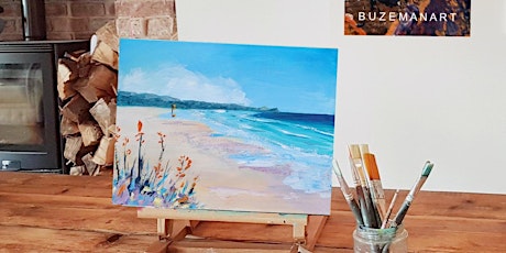 ‘Summer Beach'  Art Class  &  Afternoon Tea @Sunnybank, Hatfield Doncaster