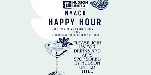 Imagem principal do evento Nyack Happy Hour