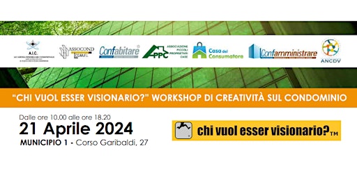 Workshop di Creatività a Milano: "Chi vuol esser visionario?" primary image