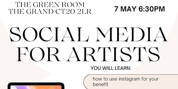Social Media and how to use it for your art