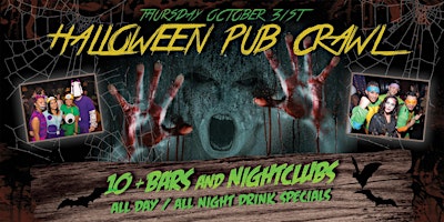 ORLANDO HALLOWEEN BAR CRAWL - OCT 31st primary image