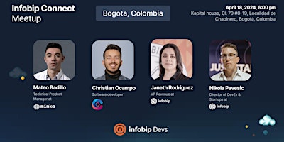 Imagen principal de Infobip Connect - Bogota Tech Meetup