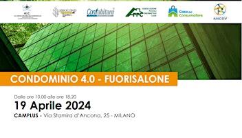 Hauptbild für Evento Imperdibile per Avvocati a Milano: Condominio 4.0 - Fuorisalone