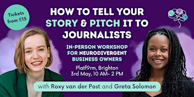 Hauptbild für How To Tell Your Story & Pitch It To Journalists