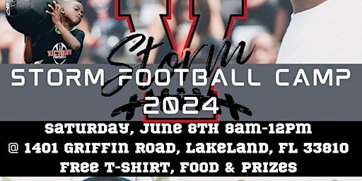 Free Storm Youth Football Camp primary image