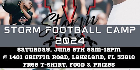 Free Storm Youth Football Camp