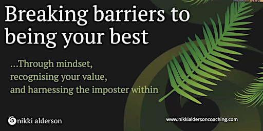 Imagen principal de Breaking barriers to being your best...