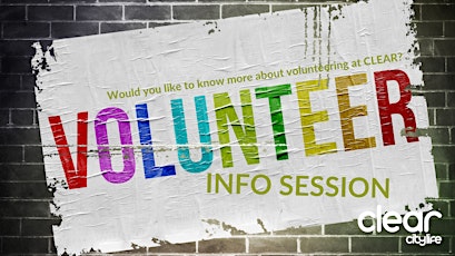 Volunteer Info Session - May