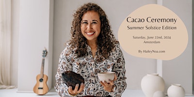 Hauptbild für Cacao Ceremony (Saturday, June 22nd, 2024)