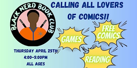 Black Nerds Book Club Comic Event