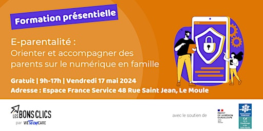 Primaire afbeelding van Formation "Orienter et accompagner des parents sur le numérique en famille"