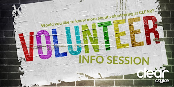 Volunteer Info session