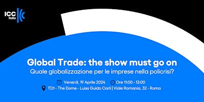 Imagen principal de Global Trade: the show must go on | Assemblea Associati ICC Italia