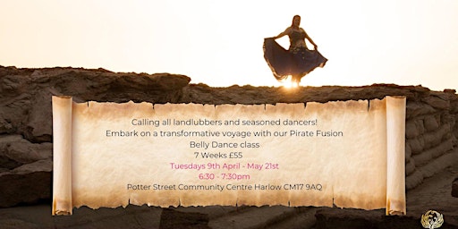 Primaire afbeelding van Belly dance and Beyond a Pirates Journey!