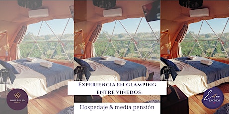 Experiencia glamping entre viñedos