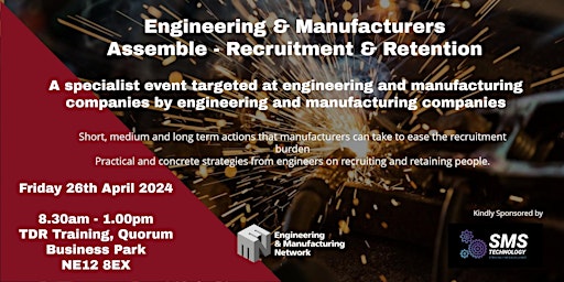 Image principale de Engineers & Manufacturers Assemble - About Recruitment!