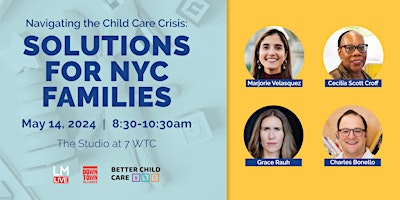 Imagem principal do evento Navigating the Child Care Crisis: Solutions for New York City Families