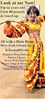 Imagen principal de Beginner Hula Hooping Fitness Class for Scaredy Cats  $10 Hoops included.