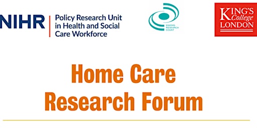 Primaire afbeelding van Home Care Research Forum - 8th May 2024