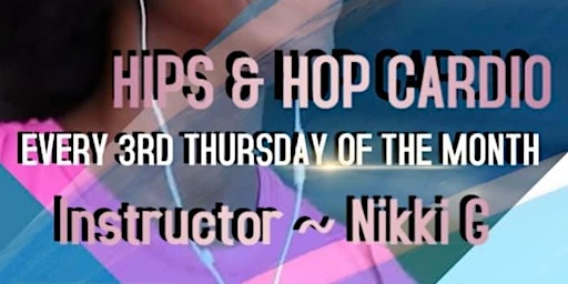 Imagem principal do evento Hips & Hop Cardio w/ Gabrielle & Nikki G.
