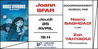 Image principale de Roman graphique : Joann Sfar