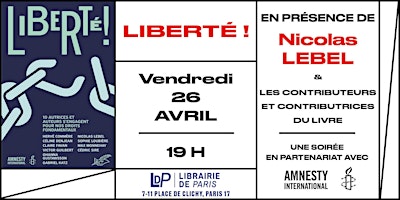 Primaire afbeelding van Littérature : Nicolas Lebel et ses contributeurs