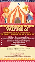 Safari Kids Anniversary Party