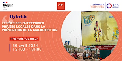 Imagem principal do evento Les entreprises privées locales et la prévention de la malnutrition