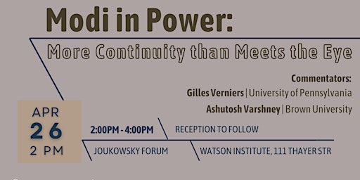 Hauptbild für Atul Kohli — Modi in Power: More Continuity than Meets the Eye