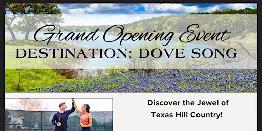 Realtor Grand Opening: Dove Song! primary image