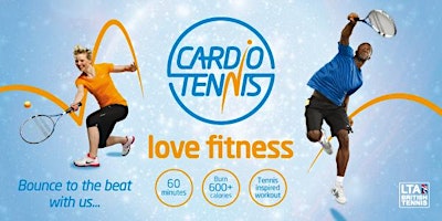 Primaire afbeelding van CARDIO TENNIS - fun fitness session on court to music
