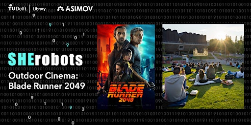 Outdoor Cinema of "Bladerunner 2049" for SHErobots program  primärbild