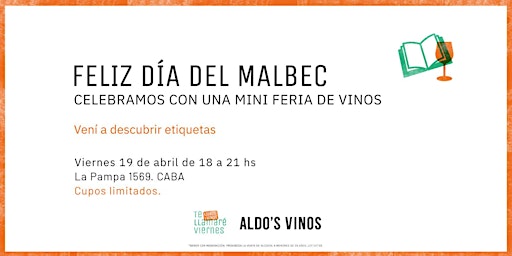 Image principale de FELIZ DIA DEL MALBEC