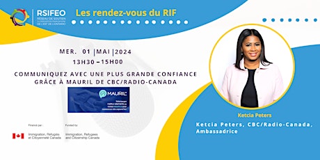 RDV du RIF-Communiquez avec une plus grande confiance grâce à Mauril de CBC