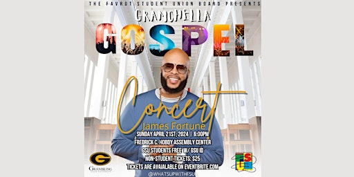 Gramchella Gospel Concert feat. James Fortune primary image