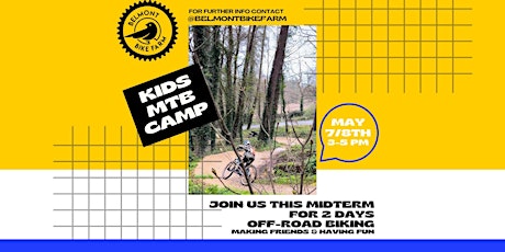 Belmont - Kids may MTB camp