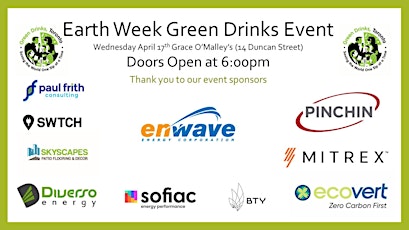 Earth Week Green Drinks