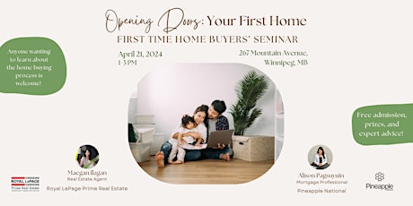 Opening Doors: First Time Home Buyer's Seminar