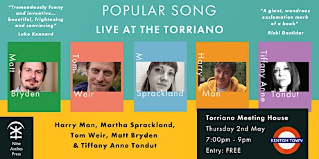 Popular Song - Live at the Torriano with Harry Man & Special Guests!