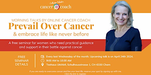 Imagen principal de Morning Talks: Prevail Over Cancer