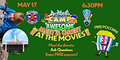 Hauptbild für Arnold's Camp Awesome Meet & Greet at the Movies!