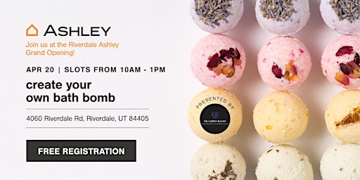 FREE Create your Own Bath Bomb Workshop - Riverdale, UT primary image