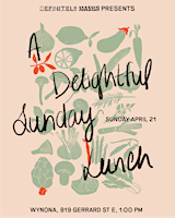 Delightful Sunday lunch primary image