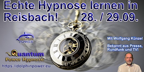 Hauptbild für Grundseminar Hypnose inkl. Quantum Power Hypnose® mit Wolfgang Künzel