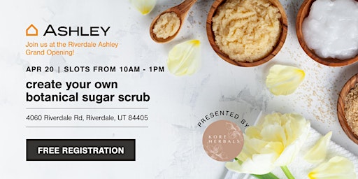 Imagem principal do evento FREE DIY Botanical Sugar Scrub Workshop - Riverdale, UT