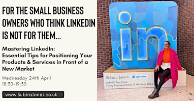 Primaire afbeelding van Mastering LinkedIn for Your Product & Service Based Business